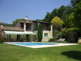 Chambre d'hôte 'Villa St Paul de Vence avec piscine chauffée' à St paul