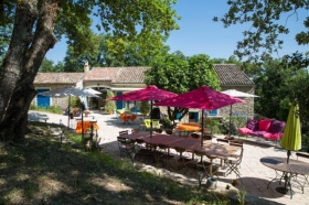Chambre d'hôte 'Le parfum bleu ' à Chantemerle les grignan