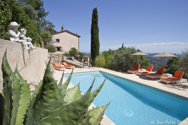 Photo Studio / Appartement Grasse La bastide o'nhora vue panoramique mer ...