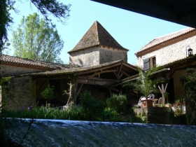 Chambre d'hôte 'Moulin de Rocquebert' à Grateloup