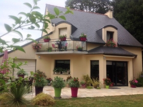 Chambre d'hôte 'Jardin du levant' à Combourg