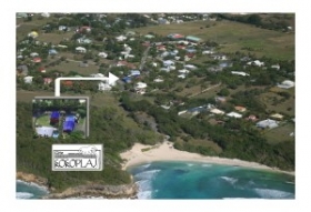 Gîte rural 'A 150m de la plage et du surf, à 5mn à pied du plus beau lagon de la Guadeloupe Bois Jolan T2 de Charme avec Jacuzzi, T3 duplex de charme 6 couchages, Studios, piscine,  recommandés par le guide du routard,et à proximité à pied de 3 plages lagons turquois' à Ste-anne